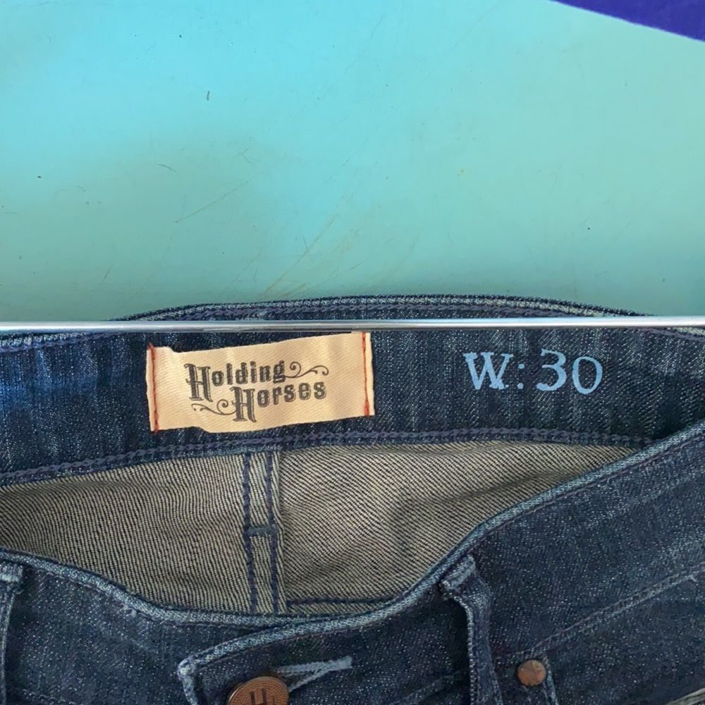 Anthro Holding Horses crop jeans size 30 EUC - Picture 3 of 8